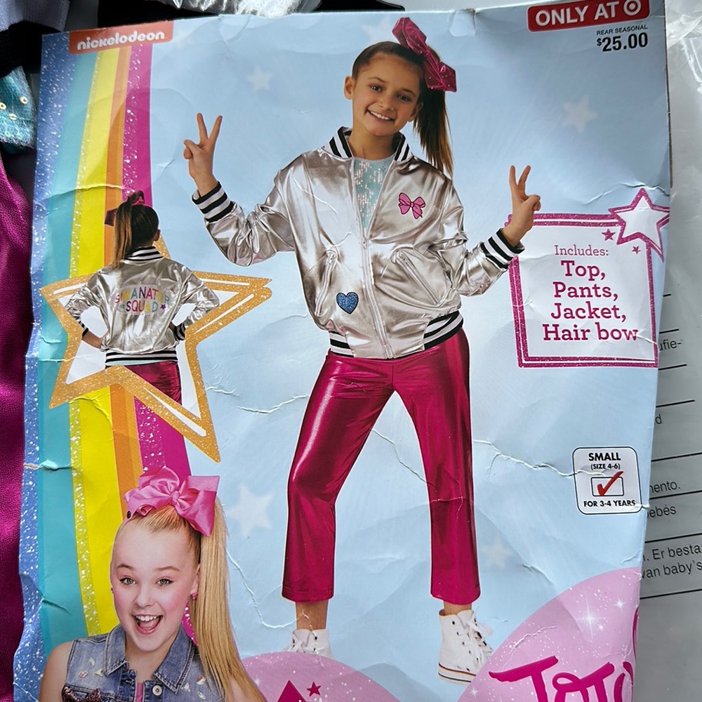 Retro style/ Jojo siwa costume